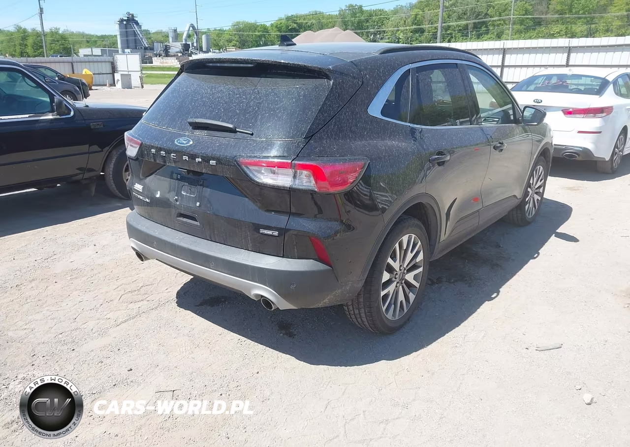 2020 Ford Escape Titanium Hybrid VIN:1FMCU9DZ7LUC34949 - 4