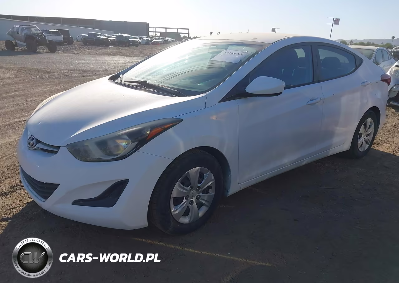 2016 Hyundai Elantra Se VIN:5NPDH4AE8GH721241 - 2