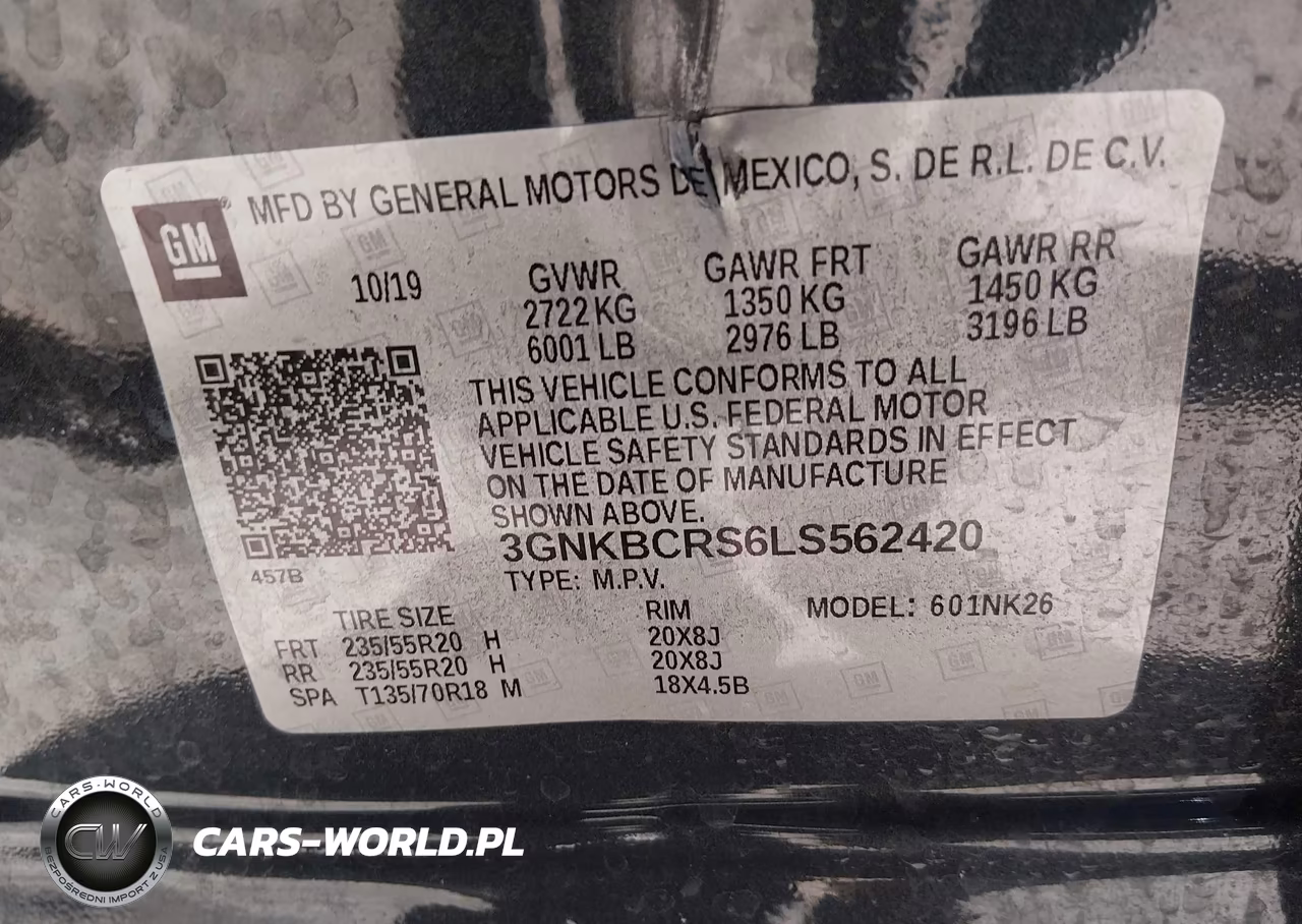 2020 Chevrolet Blazer Fwd 2Lt VIN:3GNKBCRS6LS562420 - 9