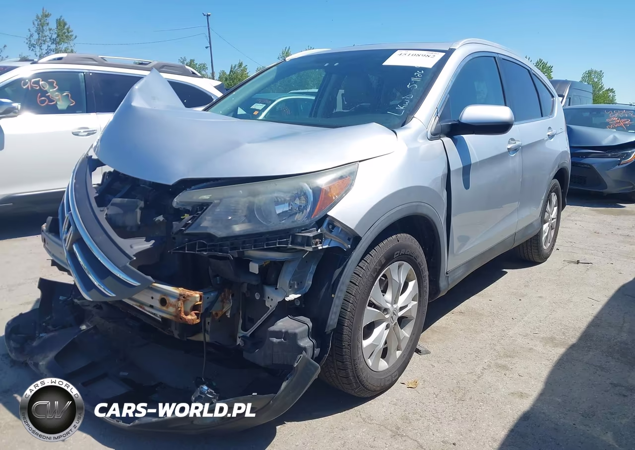2013 Honda Cr-V Ex-L VIN:2HKRM4H77DH635424 - 2