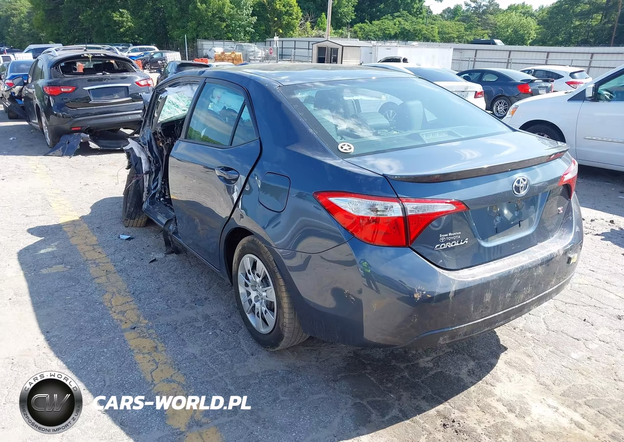 2015 Toyota Corolla S VIN:2T1BURHE5FC349459 - 3