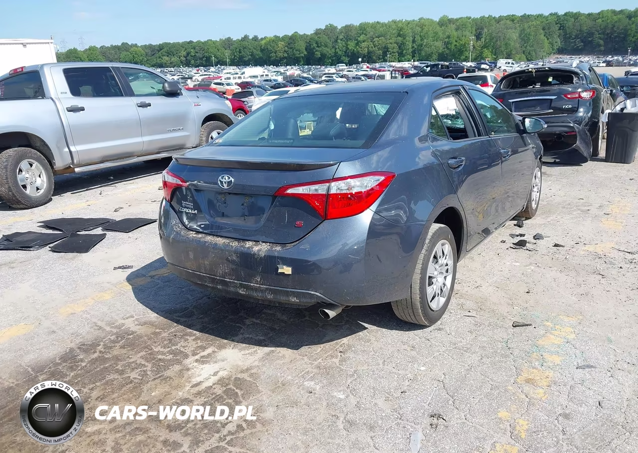 2015 Toyota Corolla S VIN:2T1BURHE5FC349459 - 4