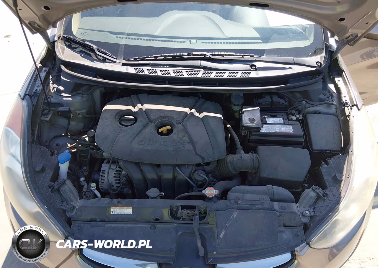2012 Hyundai Elantra Gls VIN:5NPDH4AE8CH073698 - 10
