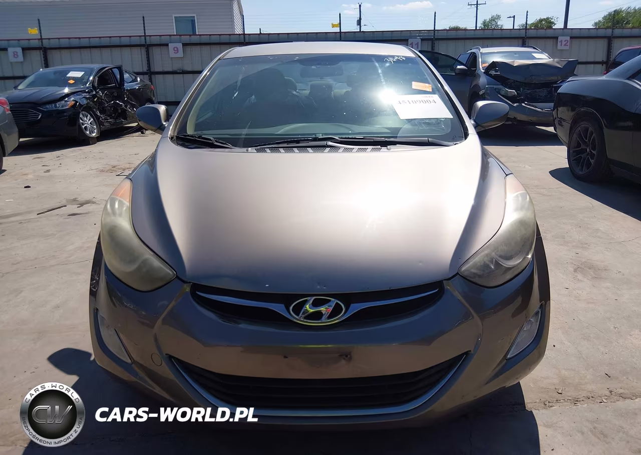 2012 Hyundai Elantra Gls VIN:5NPDH4AE8CH073698 - 12