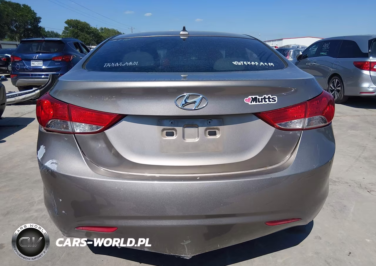 2012 Hyundai Elantra Gls VIN:5NPDH4AE8CH073698 - 17