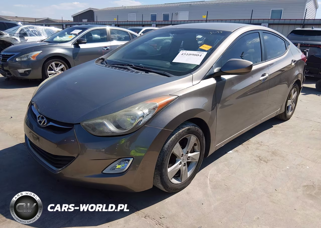 2012 Hyundai Elantra Gls VIN:5NPDH4AE8CH073698 - 2