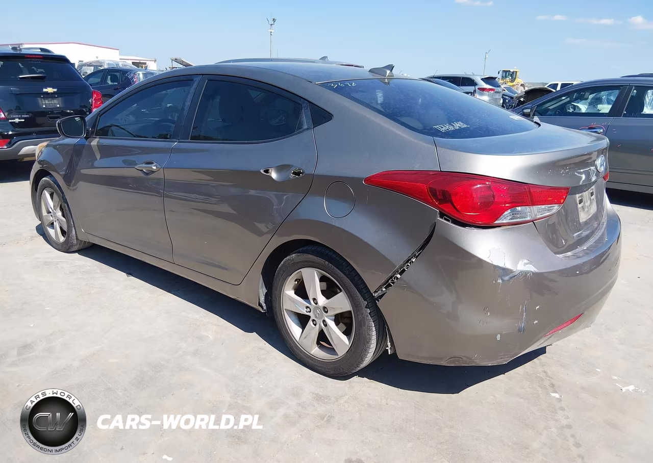 2012 Hyundai Elantra Gls VIN:5NPDH4AE8CH073698 - 3