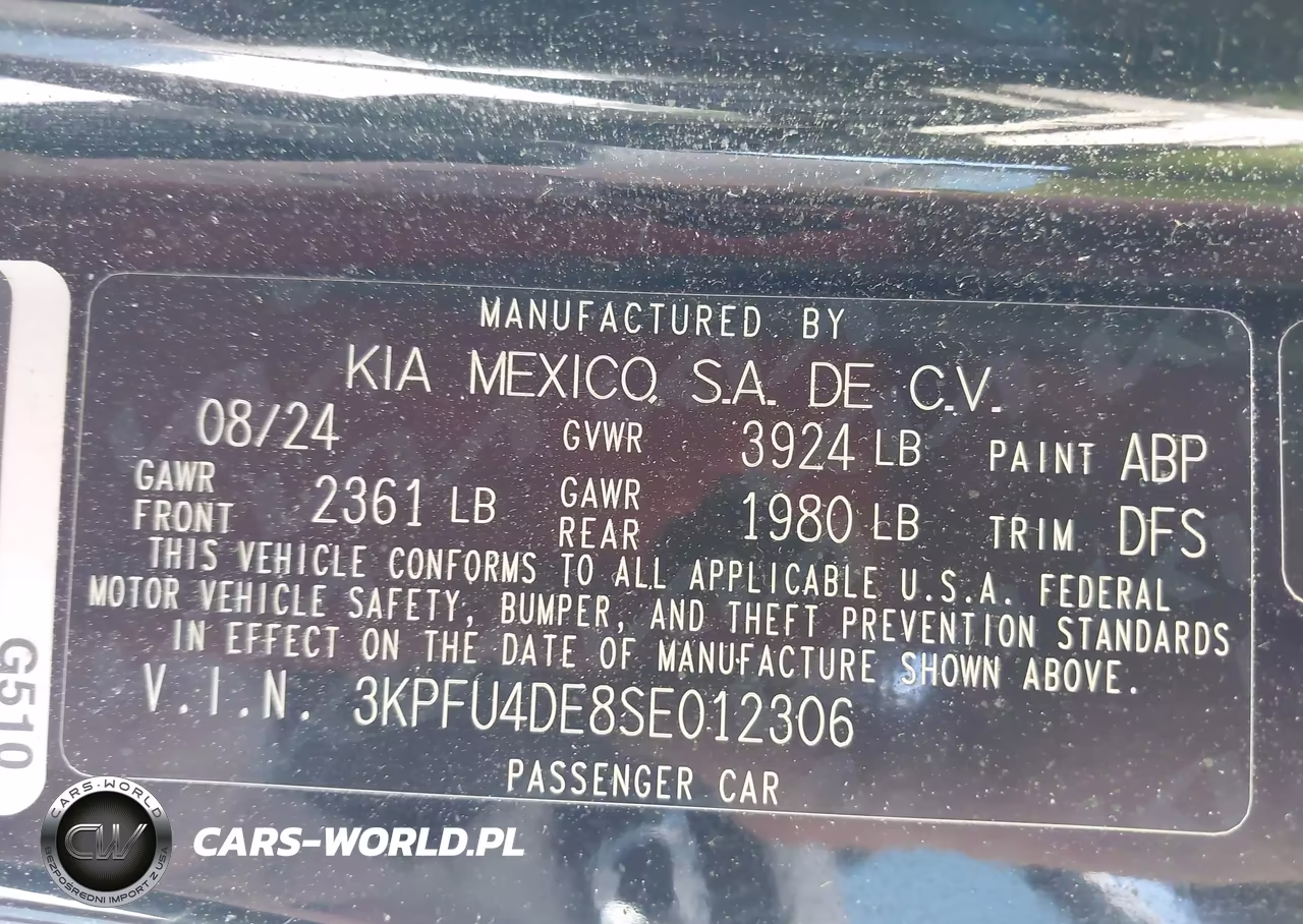 2025 Kia K4 Ex VIN:3KPFU4DE8SE012306 - 9