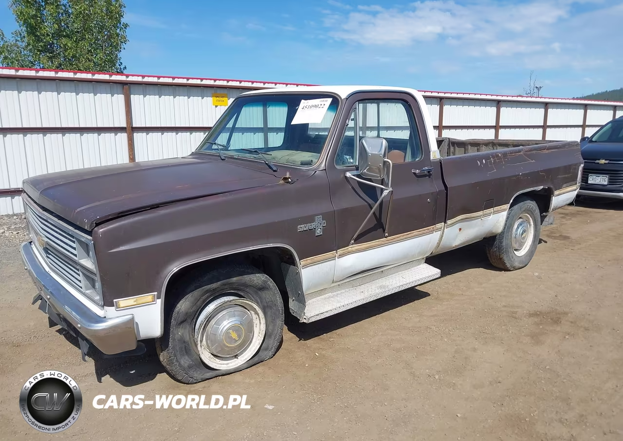 1984 Chevrolet C20 VIN:2GCGC24M3E1232540 - 2