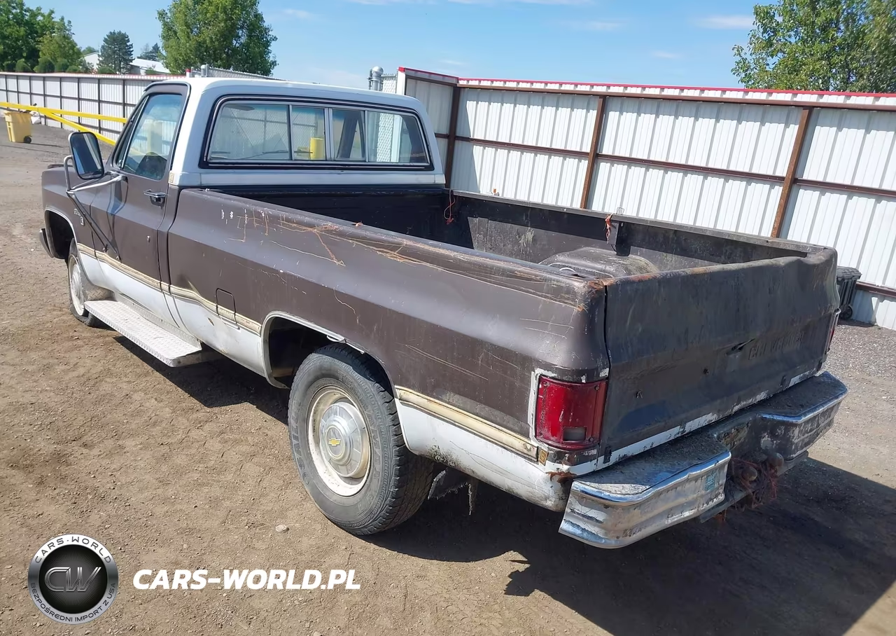 1984 Chevrolet C20 VIN:2GCGC24M3E1232540 - 3