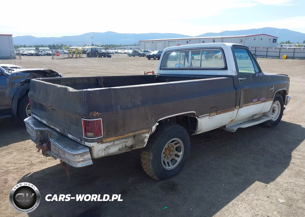 1984 Chevrolet C20 VIN:2GCGC24M3E1232540 - 4
