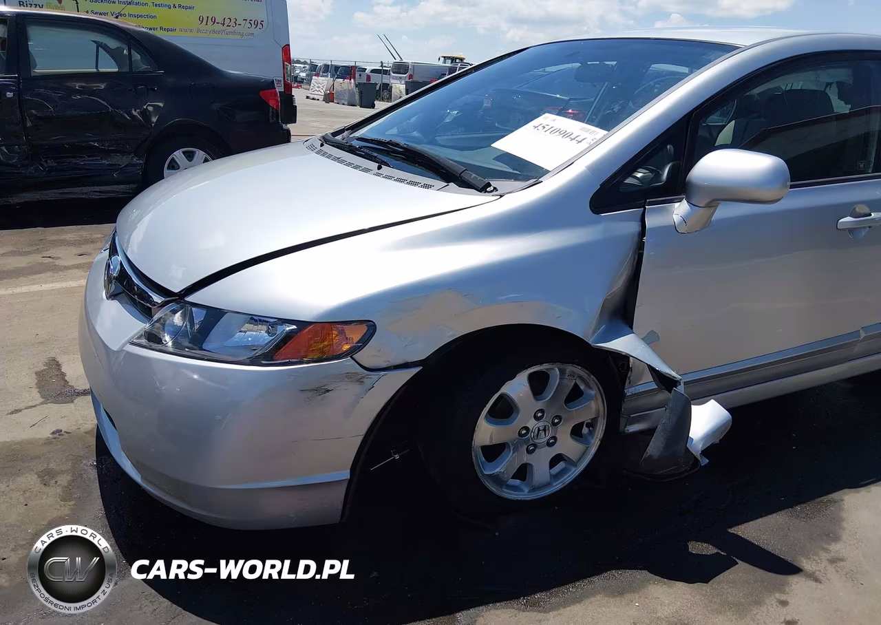 2007 Honda Civic Lx VIN:1HGFA165X7L058904 - 6