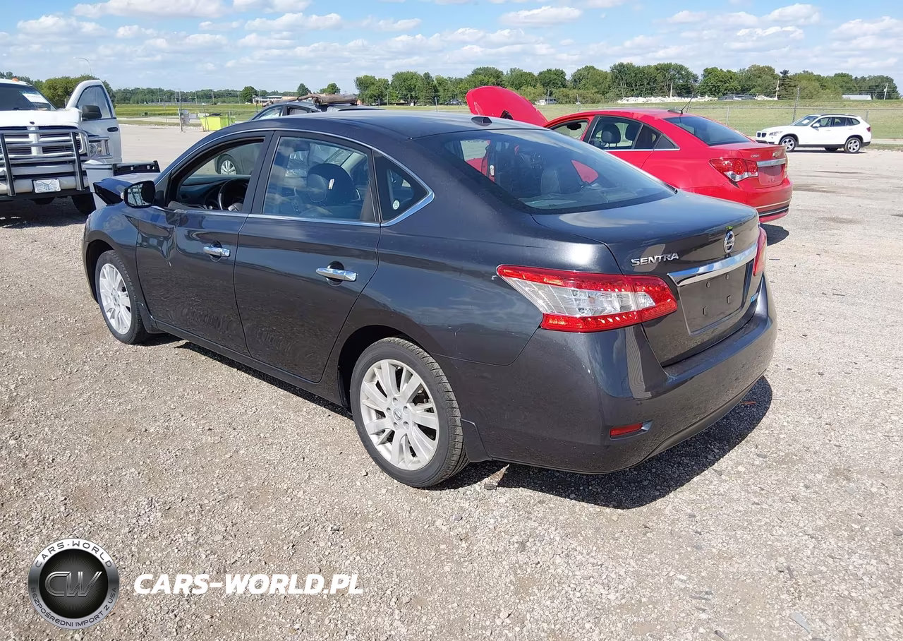 2014 Nissan Sentra Sl VIN:3N1AB7AP3EY323042 - 3