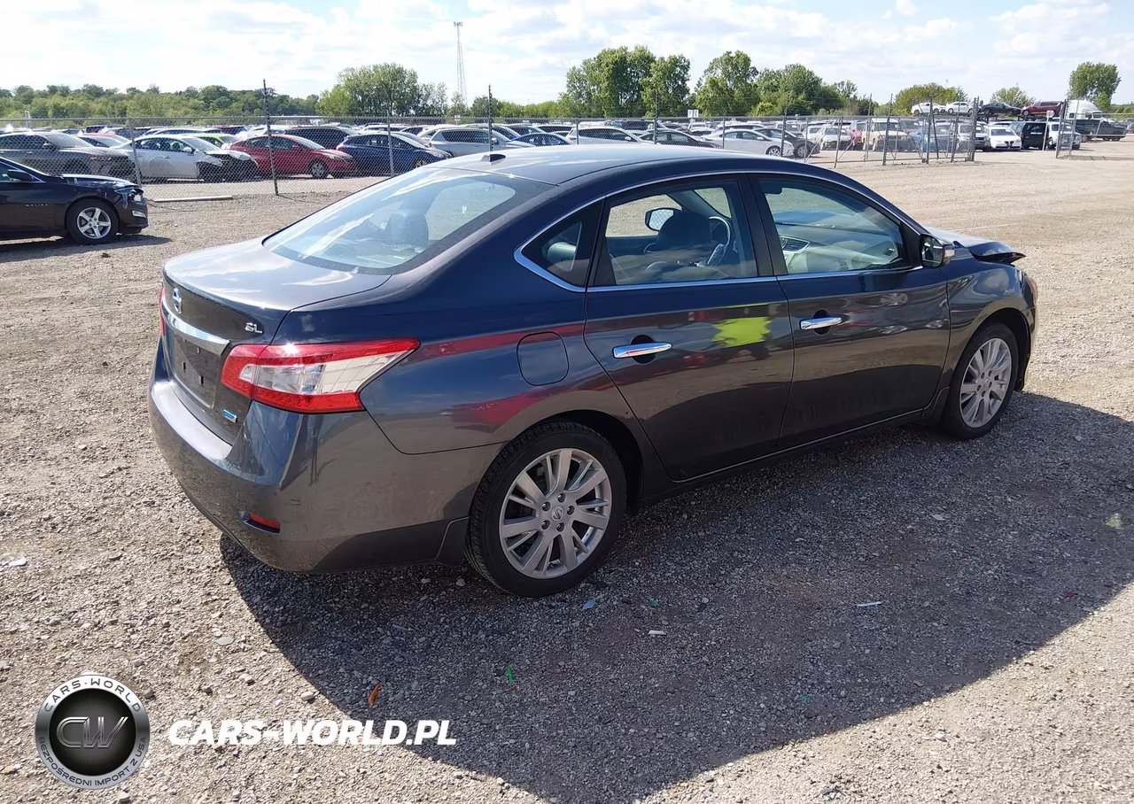2014 Nissan Sentra Sl VIN:3N1AB7AP3EY323042 - 4