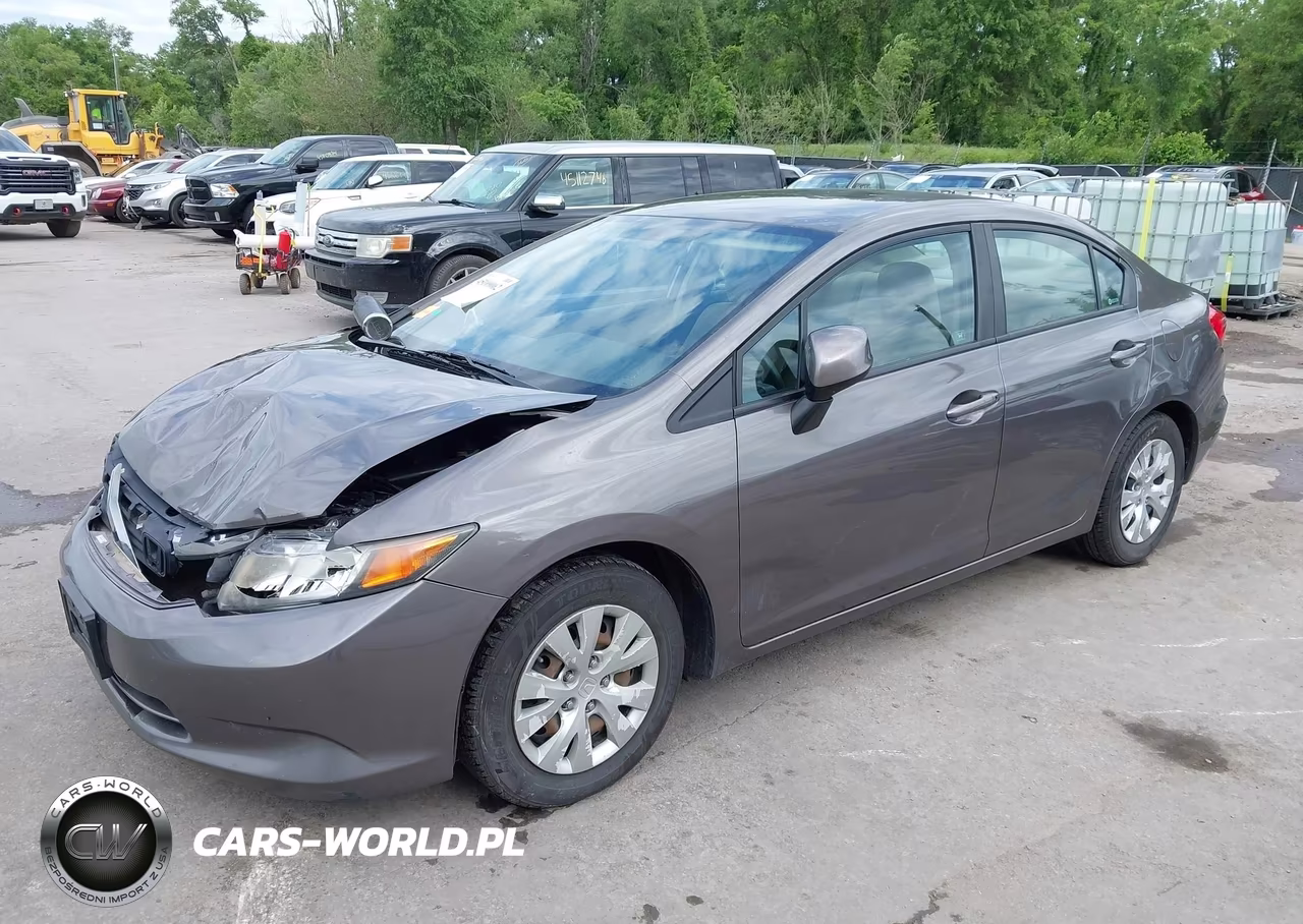 2012 Honda Civic Lx VIN:19XFB2F52CE095188 - 2