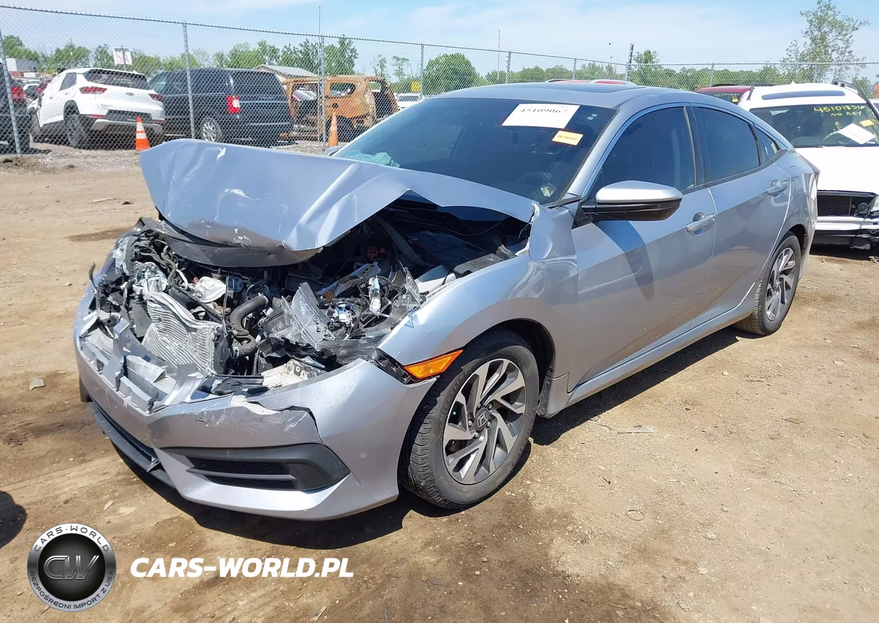 2018 Honda Civic Ex VIN:2HGFC2F75JH533090 - 2