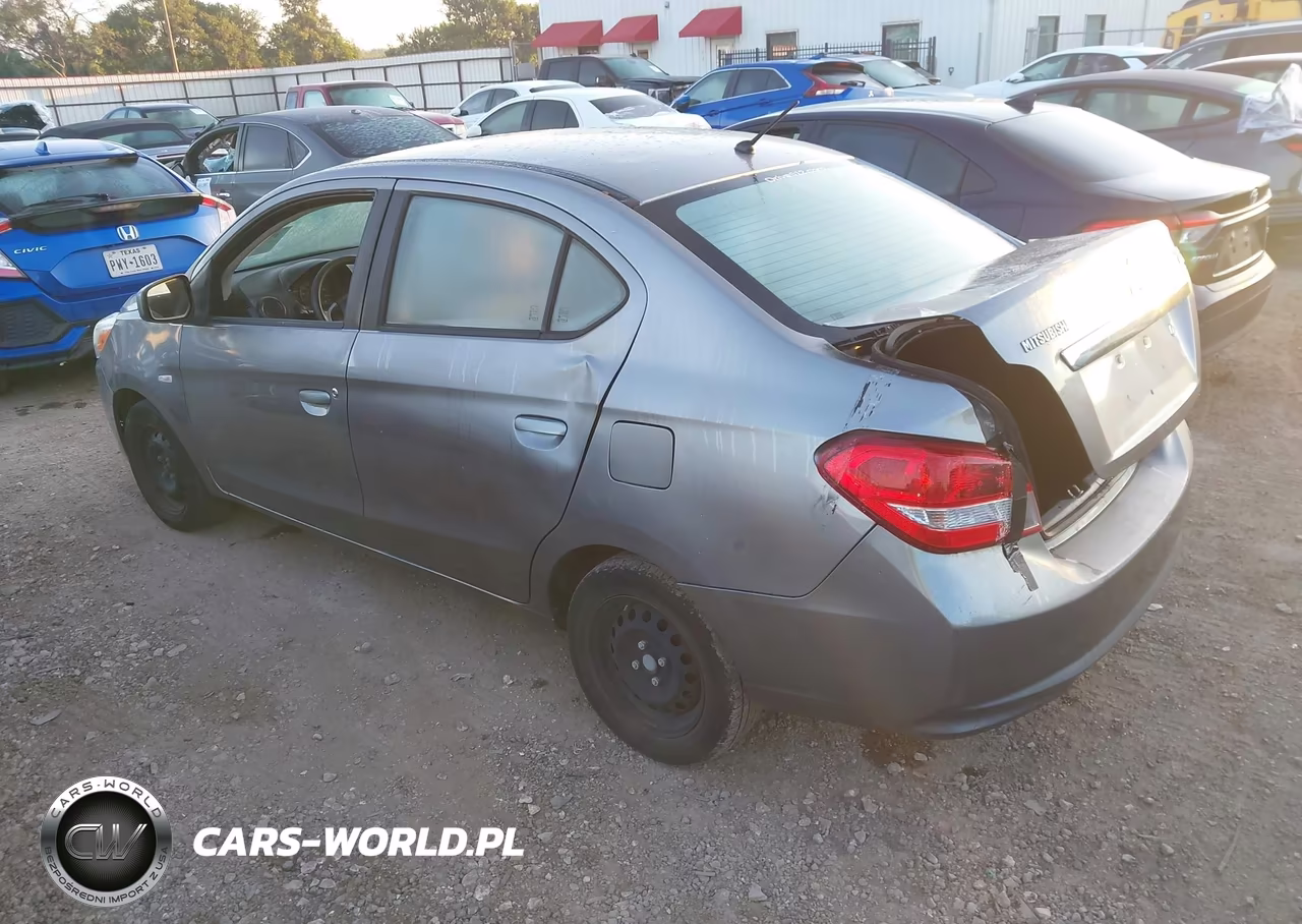 2017 Mitsubishi Mirage G4 Es VIN:ML32F3FJ2HHF07512 - 3