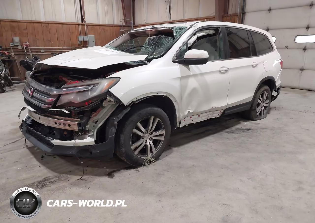 2016 Honda Pilot Ex-L VIN:5FNYF6H53GB025572 - 2