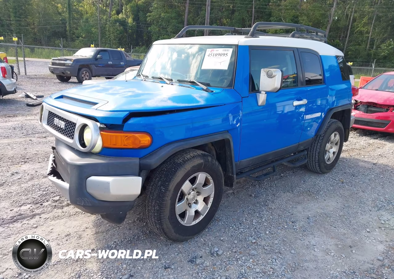 2007 Toyota Fj Cruiser VIN:JTEBU11F270079702 - 2