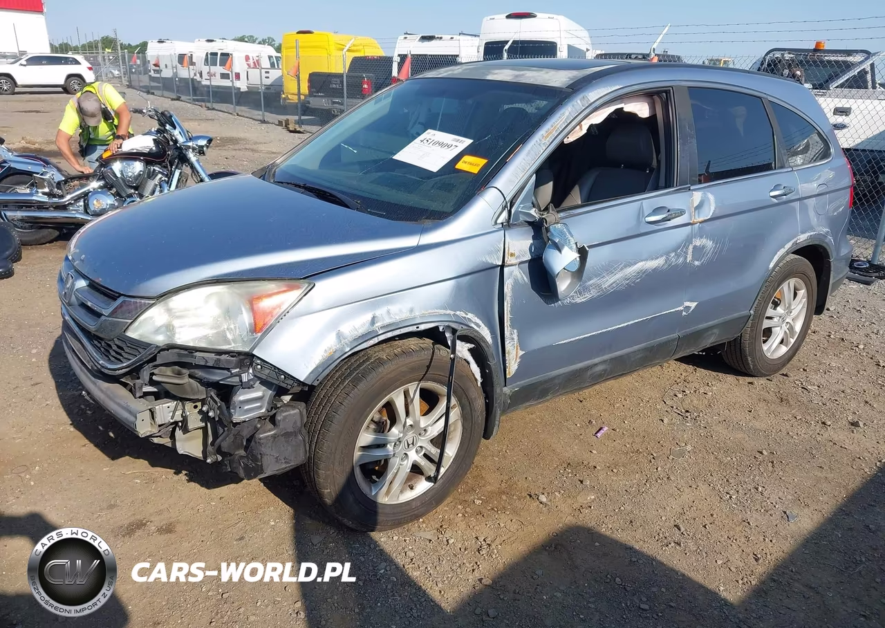 2010 Honda Cr-V Ex-L VIN:5J6RE3H7XAL020651 - 2
