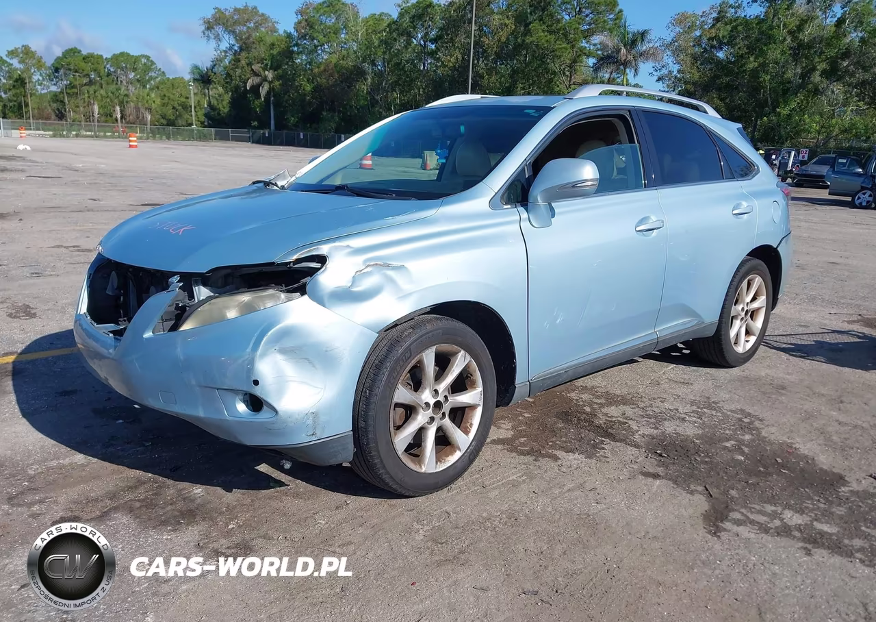 2010 Lexus Rx 350 VIN:2T2ZK1BA6AC033391 - 2