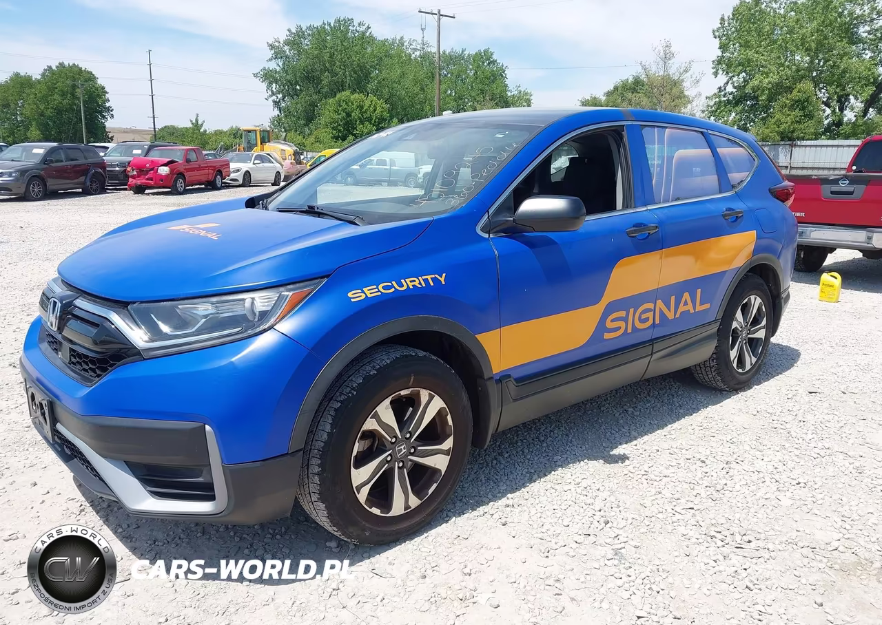 2021 Honda Cr-V Awd Lx VIN:2HKRW2H23MH634015 - 2