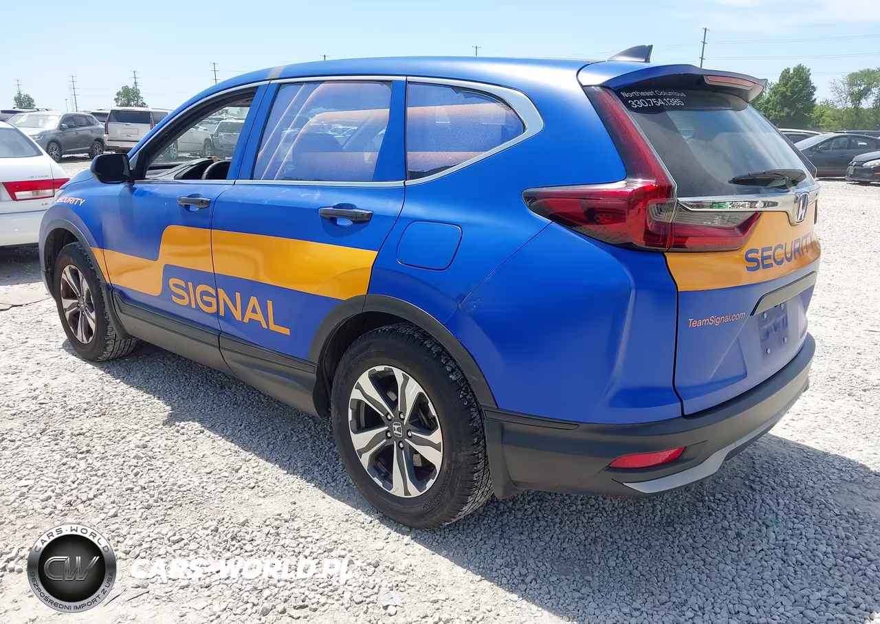 2021 Honda Cr-V Awd Lx VIN:2HKRW2H23MH634015 - 3
