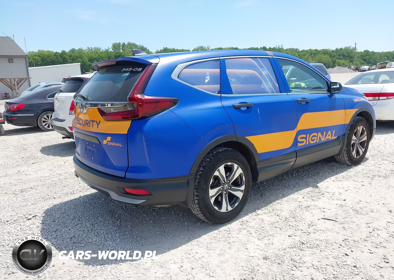 2021 Honda Cr-V Awd Lx VIN:2HKRW2H23MH634015 - 4