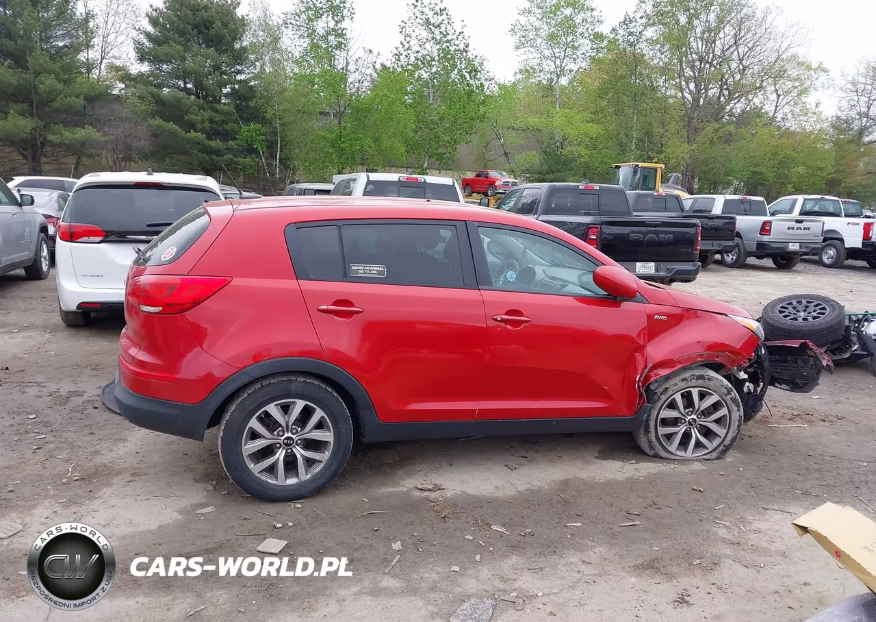 2014 Kia Sportage Lx VIN:KNDPBCAC8E7550984 - 13