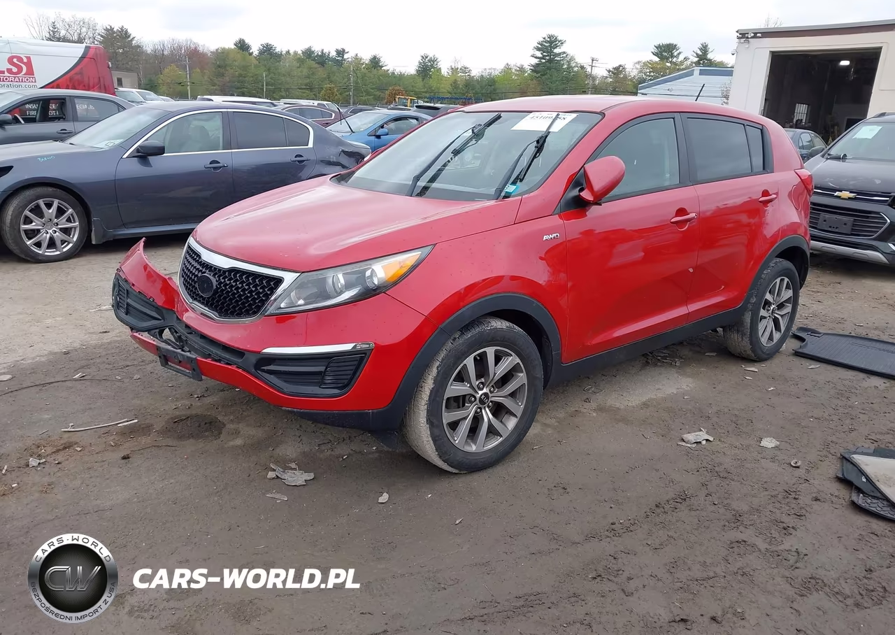 2014 Kia Sportage Lx VIN:KNDPBCAC8E7550984 - 2