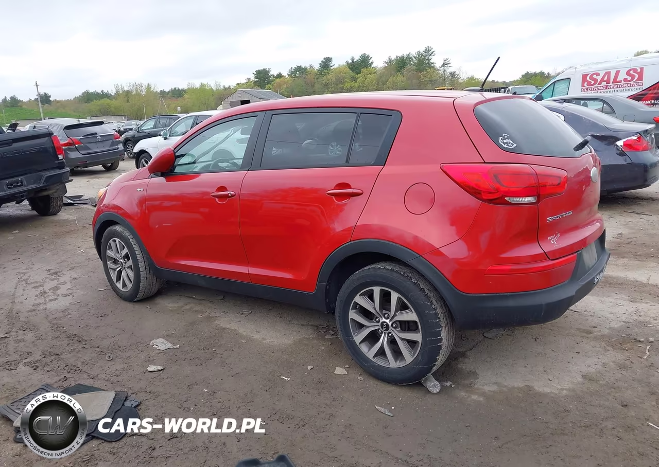 2014 Kia Sportage Lx VIN:KNDPBCAC8E7550984 - 3