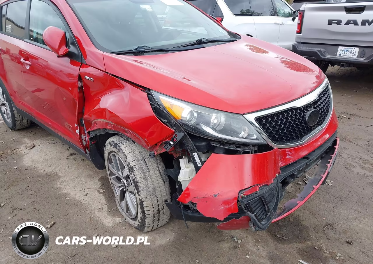 2014 Kia Sportage Lx VIN:KNDPBCAC8E7550984 - 6