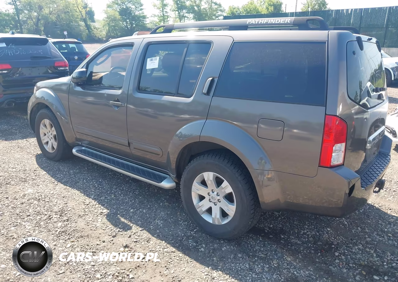 2007 Nissan Pathfinder Le VIN:5N1AR18W37C645173 - 3