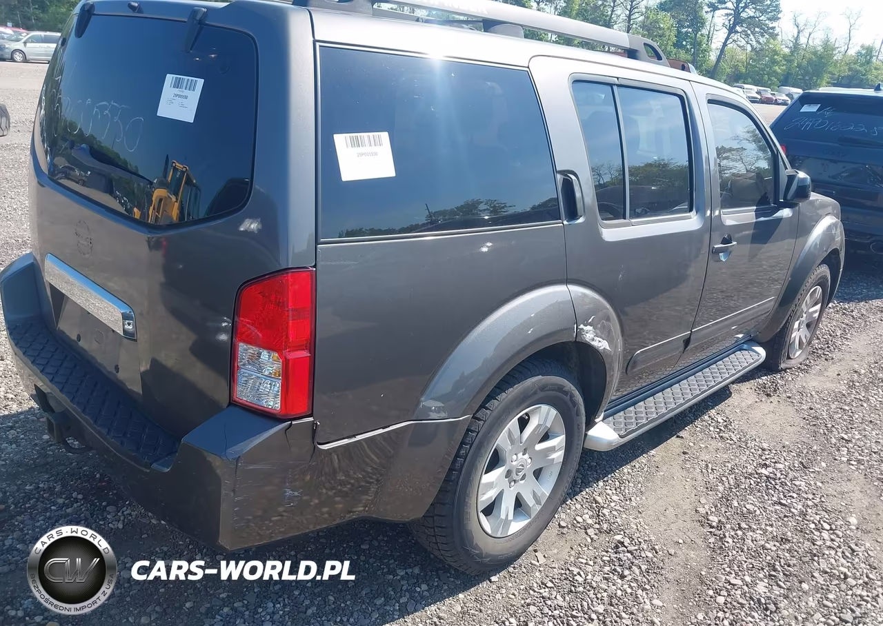 2007 Nissan Pathfinder Le VIN:5N1AR18W37C645173 - 4