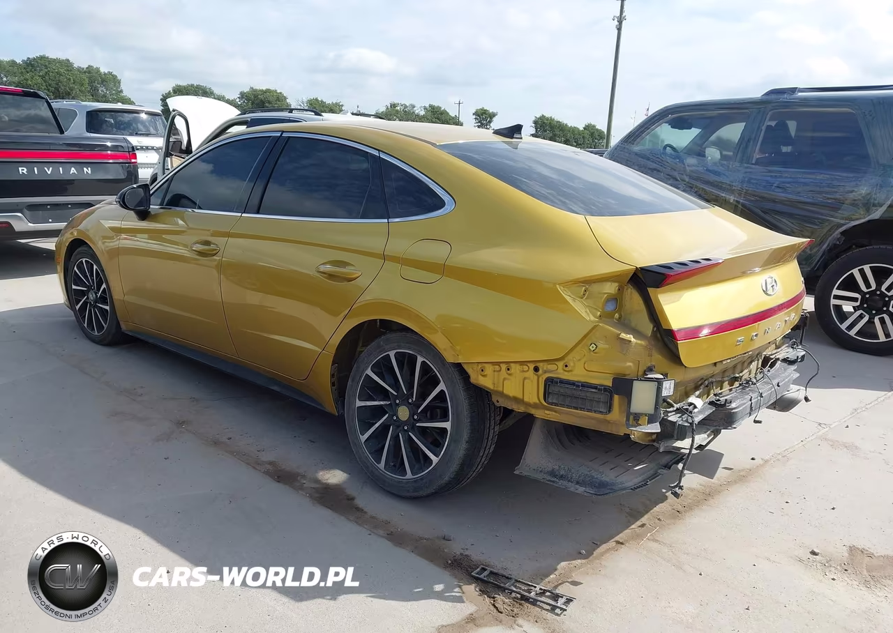 2020 Hyundai Sonata Sel Plus VIN:5NPEJ4J22LH018159 - 3