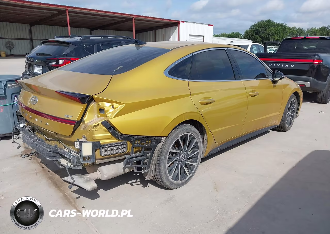 2020 Hyundai Sonata Sel Plus VIN:5NPEJ4J22LH018159 - 4