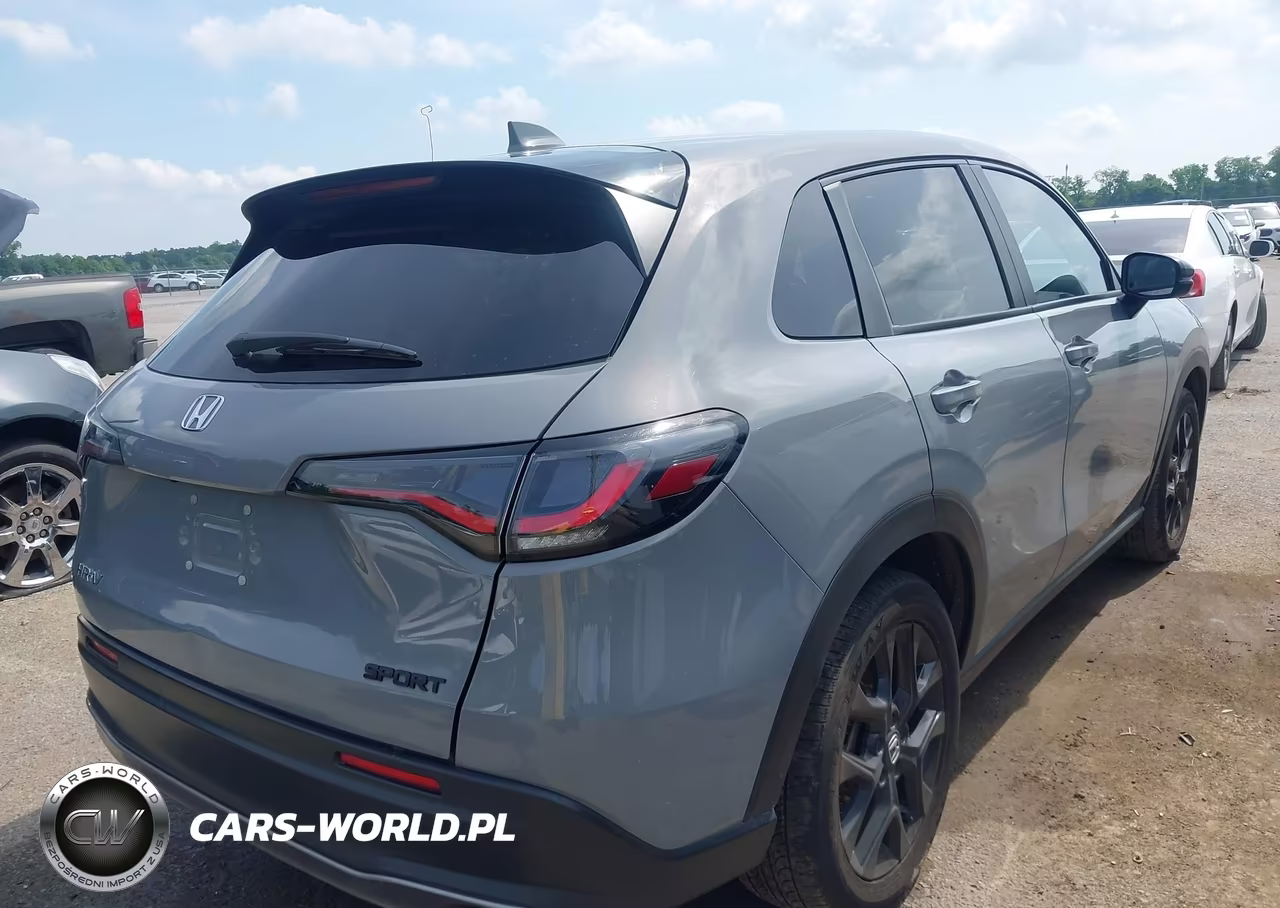 2025 Honda Hr-V 2Wd Sport VIN:3CZRZ1H50SM747207 - 4