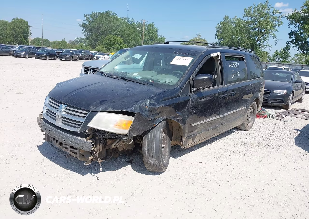 2010 Dodge Grand Caravan Sxt VIN:2D4RN5DX3AR124660 - 2