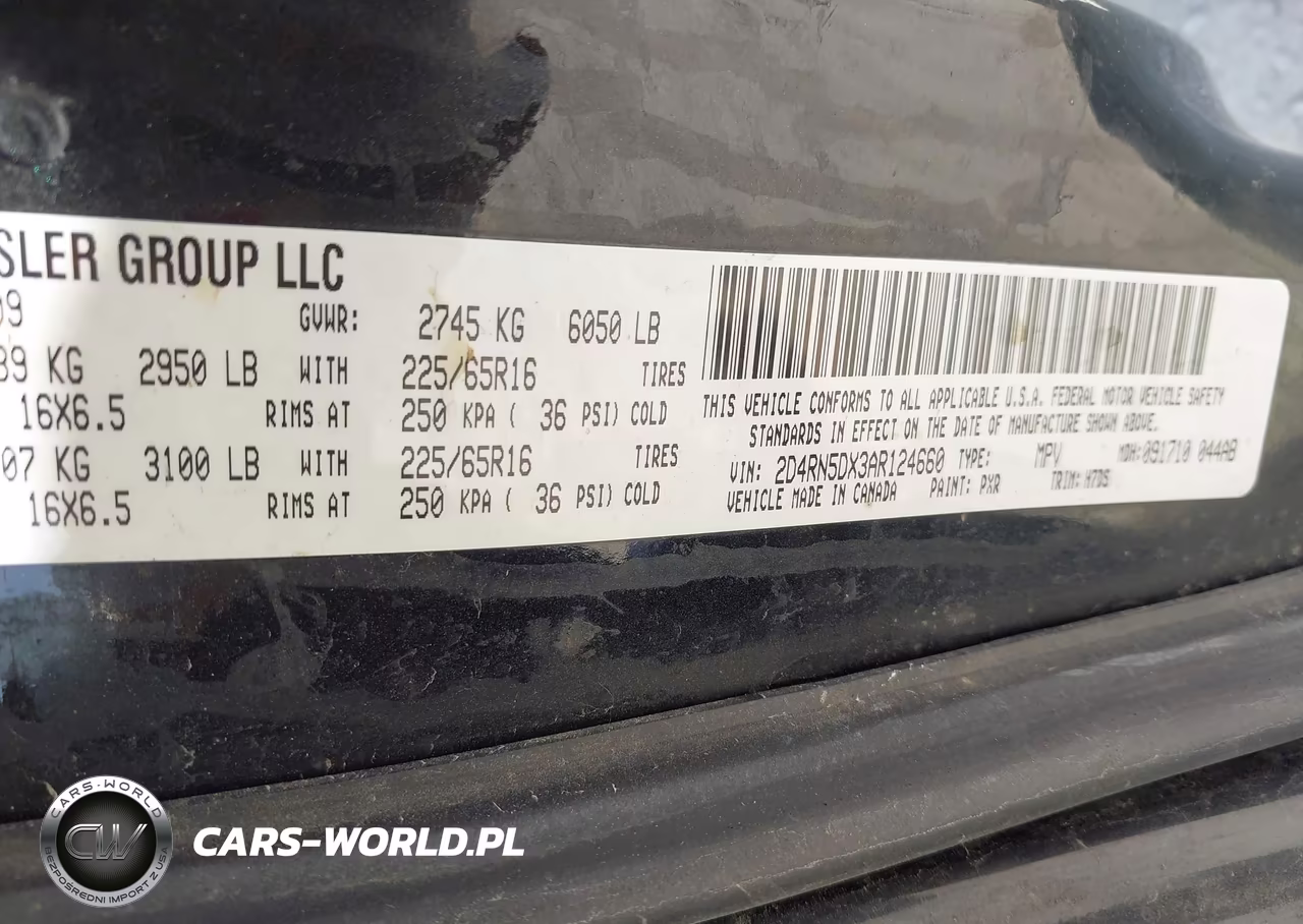 2010 Dodge Grand Caravan Sxt VIN:2D4RN5DX3AR124660 - 9
