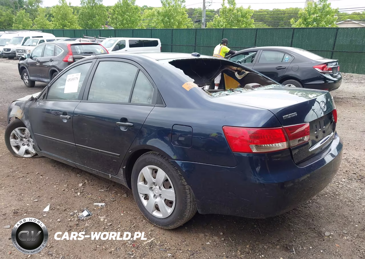 2008 Hyundai Sonata Gls VIN:5NPET46C38H338254 - 3