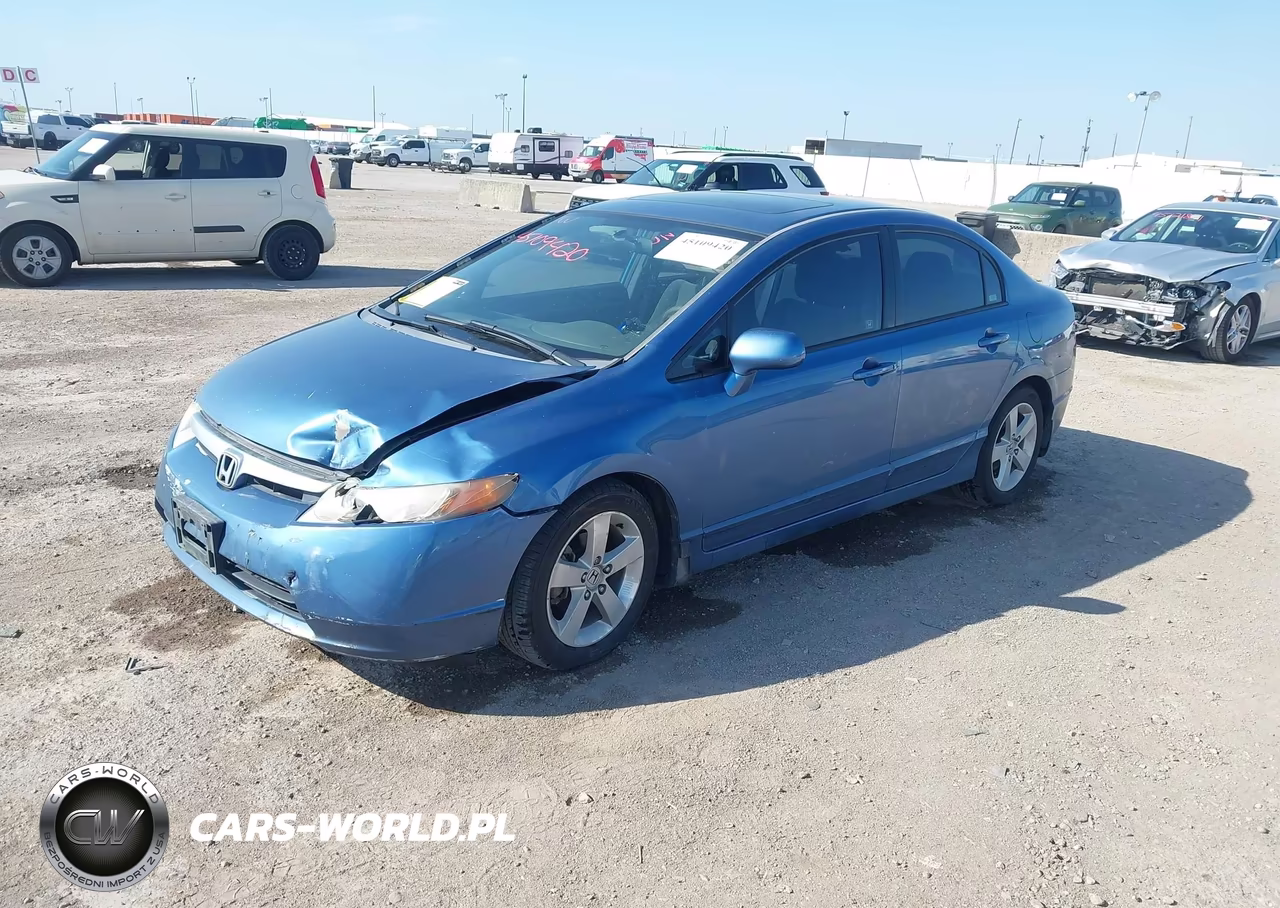 2006 Honda Civic Ex VIN:JHMFA16836S008986 - 2