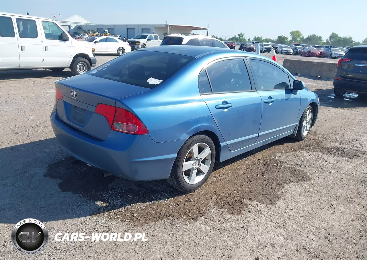 2006 Honda Civic Ex VIN:JHMFA16836S008986 - 4