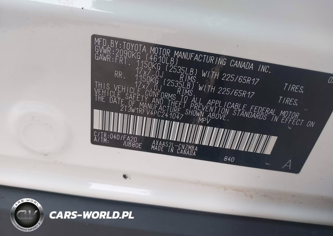 2023 Toyota Rav4 Xle VIN:2T3W1RFV4PC241047 - 9