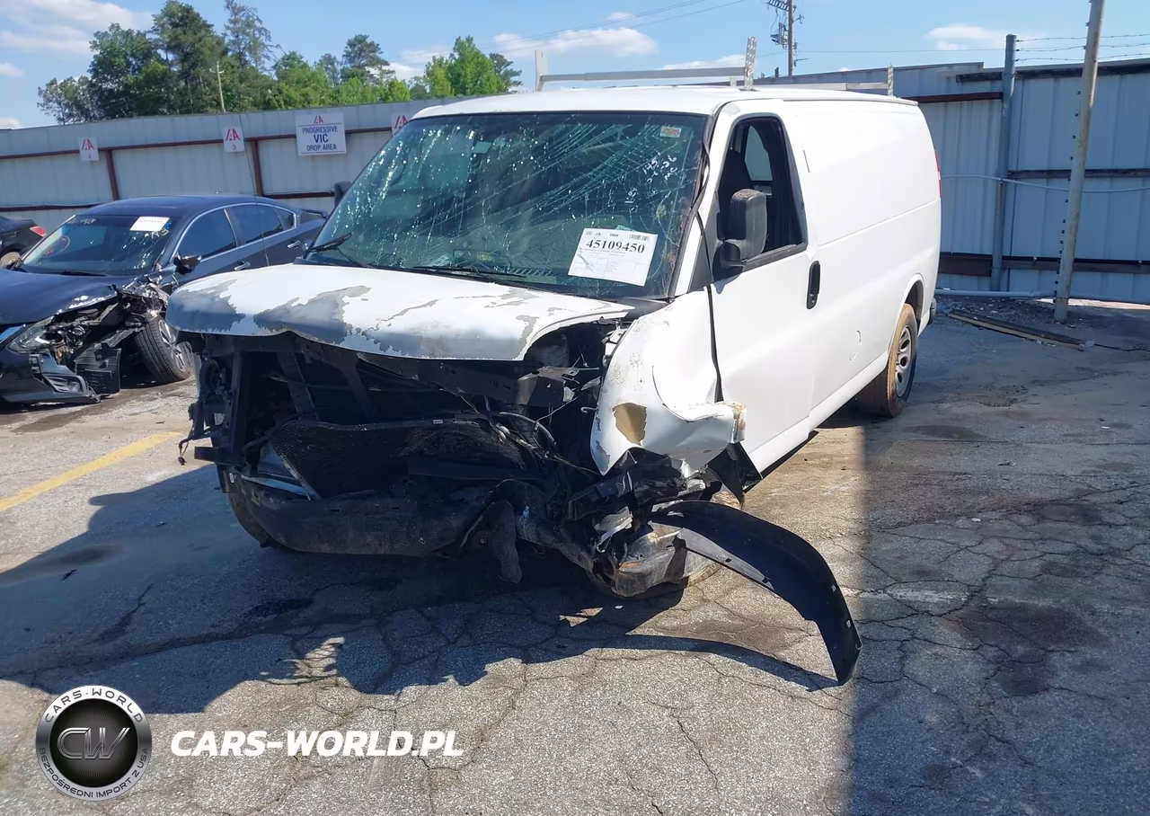 2009 Chevrolet Express 1500 Work Van VIN:1GCFG15X291114574 - 2