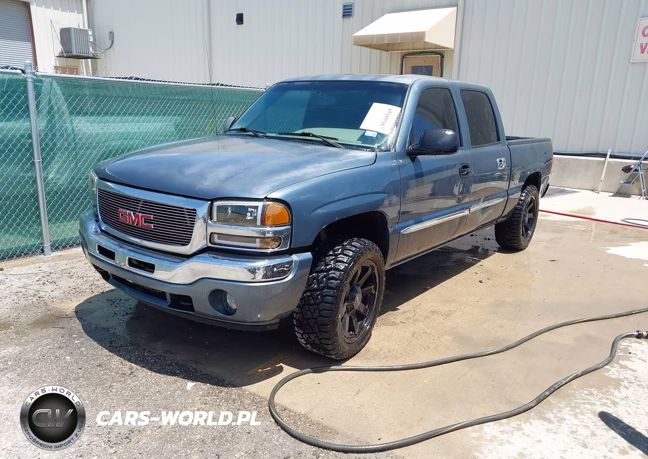 2007 GMC Sierra 1500 Classic Sl VIN:2GTEC13V971106617 - 2