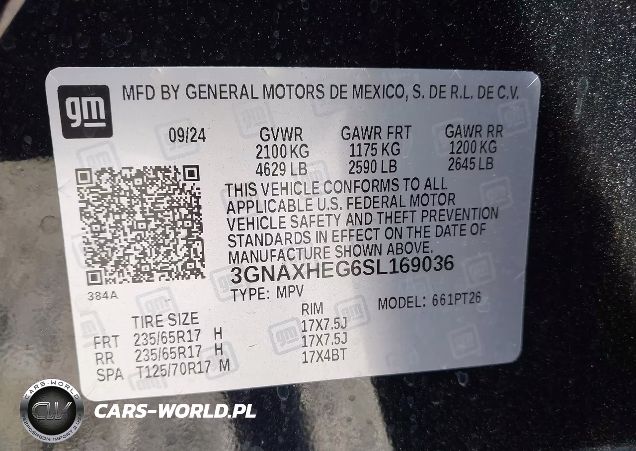 2025 Chevrolet Equinox Fwd Lt VIN:3GNAXHEG6SL169036 - 9