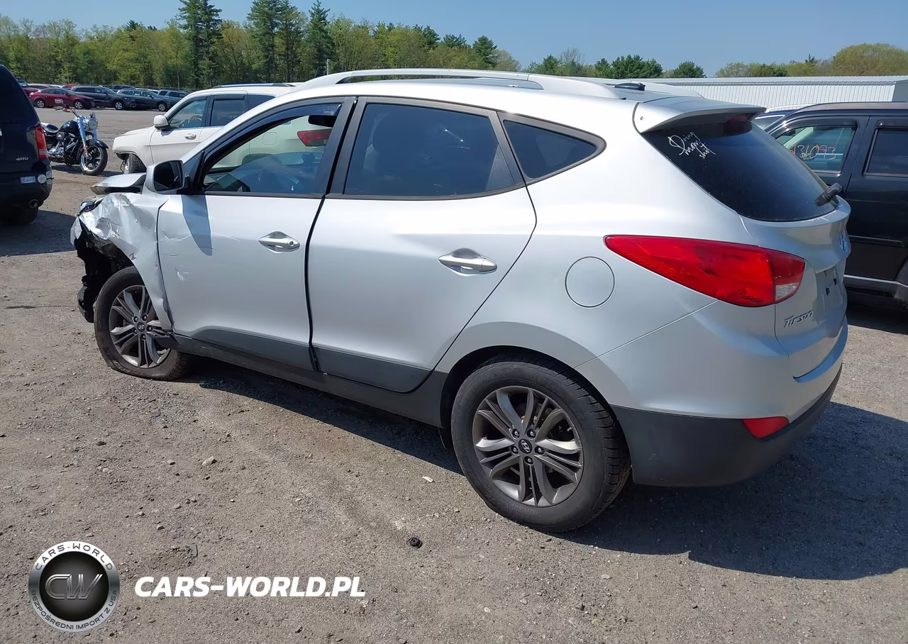 2014 Hyundai Tucson Se VIN:KM8JUCAG7EU849284 - 3