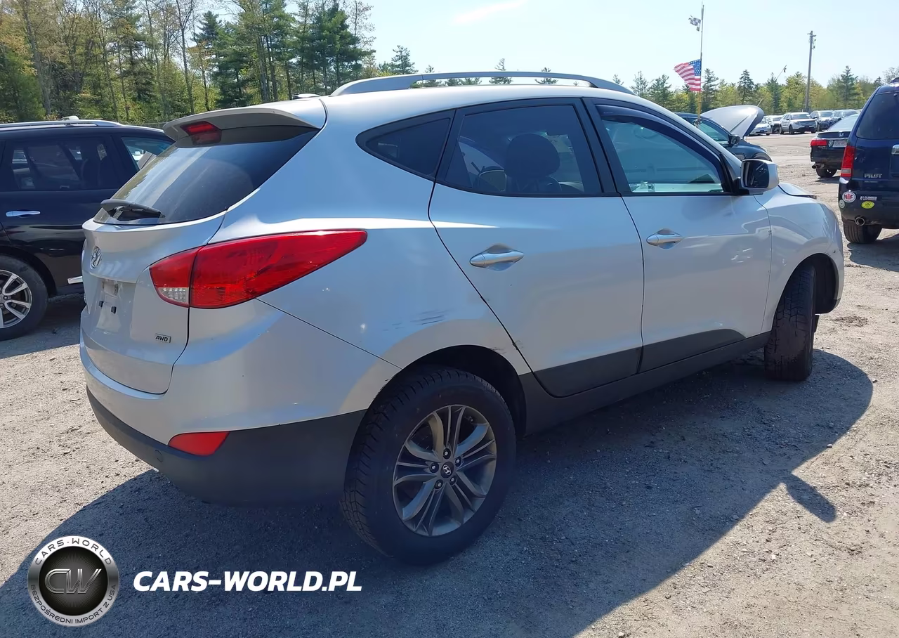 2014 Hyundai Tucson Se VIN:KM8JUCAG7EU849284 - 4