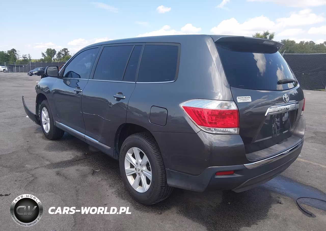2013 Toyota Highlander VIN:5TDZA3EH0DS036357 - 3