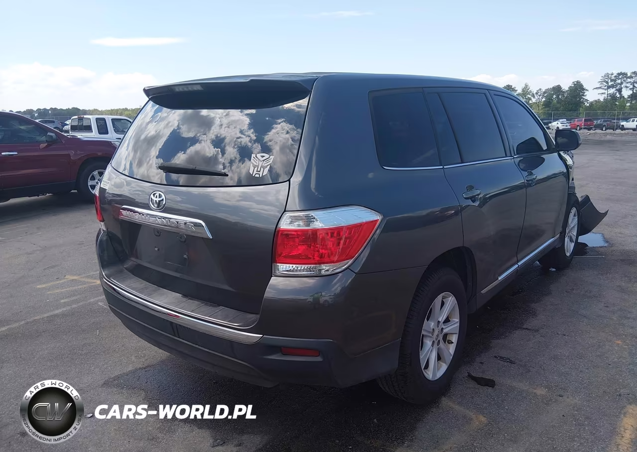 2013 Toyota Highlander VIN:5TDZA3EH0DS036357 - 4